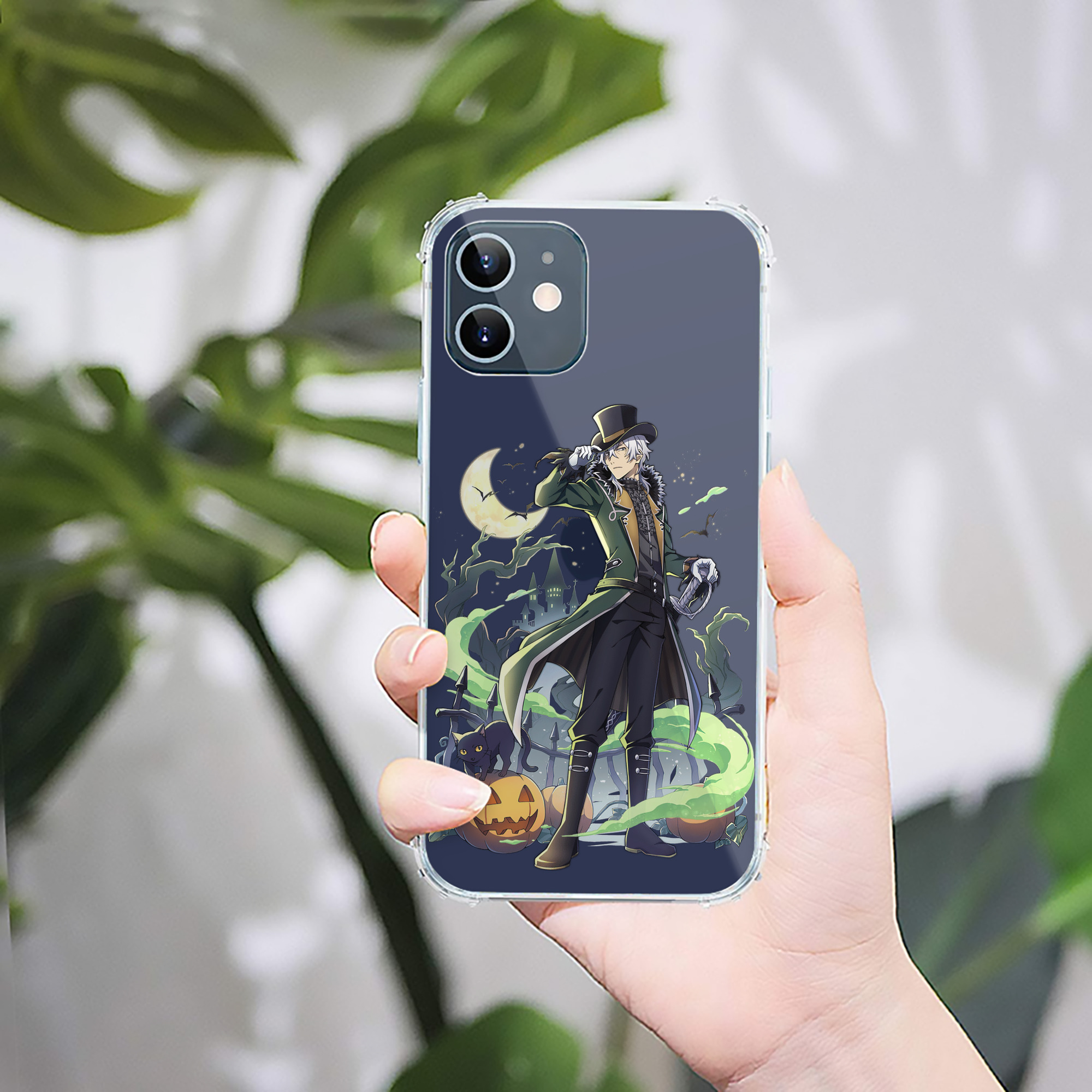 （画像用） 文豪ストレイドッグス Bungo Stray Dogs 【iPhone 12シリーズ対応】透明スマホケース（クリアソフトケース）